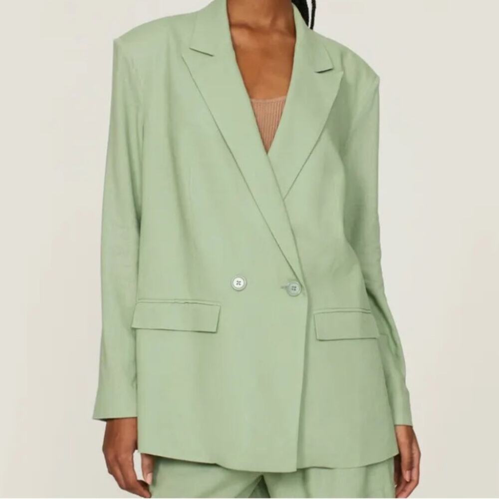 Thakoon Green Oversized Blazer Size 4